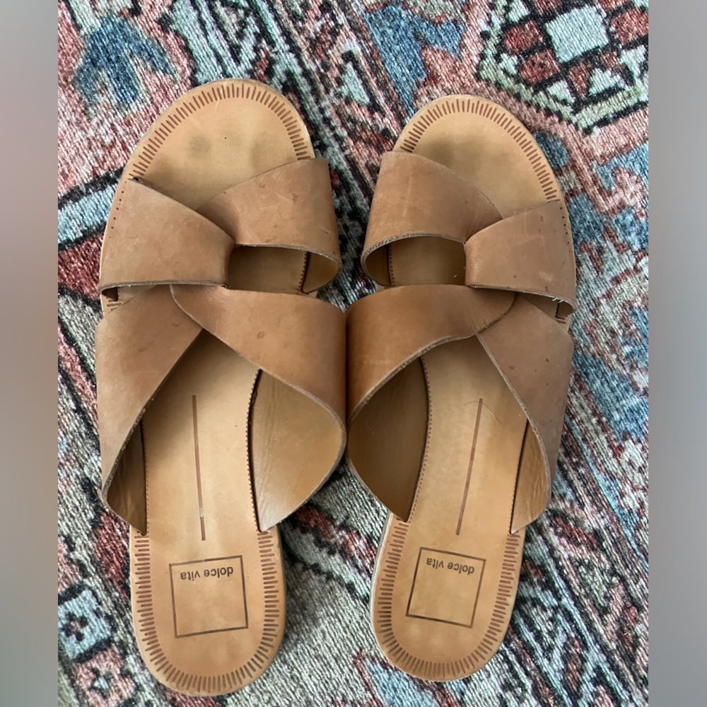 Dolce Vita Tan Sandals - size 8.5